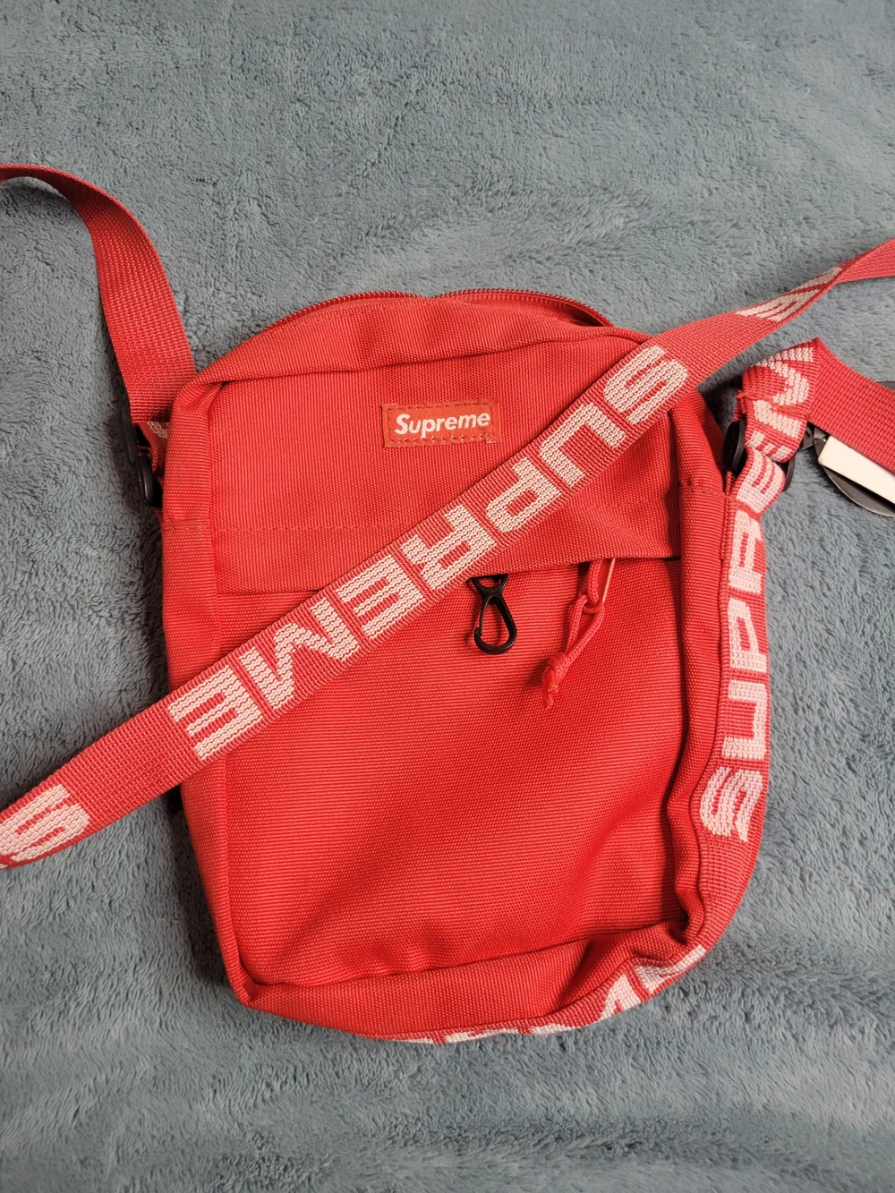 Supreme Red Crossbody Shoulder Bag